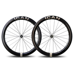 ICAN Carbon Road Bike Disc Wheels AERO WD Disc 21mm Inner Width