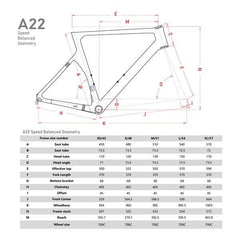 AERO Road Disc Frame A22 EU